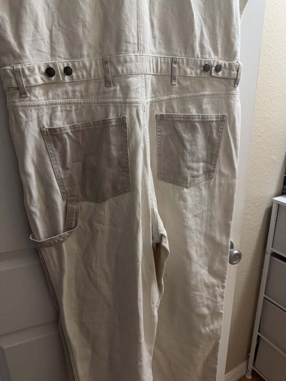 Woolrich Two-Tone Canvas Utility Jumpsuit - Picture 5 of 6